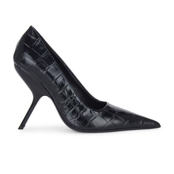 Ferragamo Eva Pump Nero Croc - Picture 2 of 11